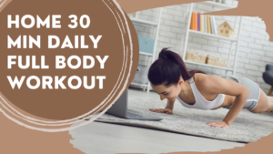 Home 30 Min Daily Full Body Workout With Kettlebell