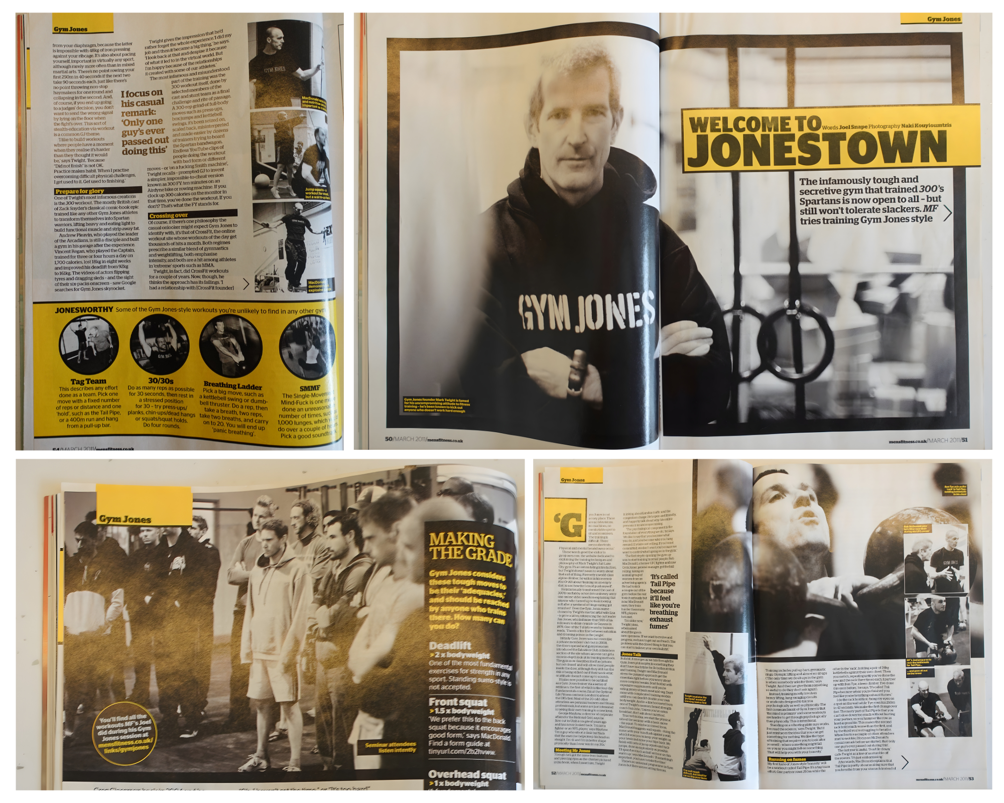 Men's Fitness feature